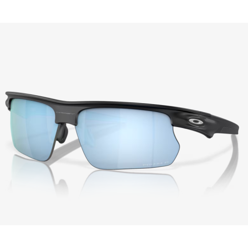 Oakley BiSphaera Sunglasses Matte Black Frame Prizm Deep Water Polarized Lenses