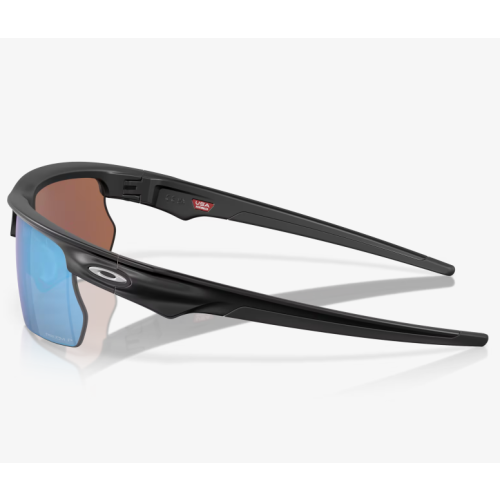 Oakley BiSphaera Sunglasses Matte Black Frame Prizm Deep Water Polarized Lenses