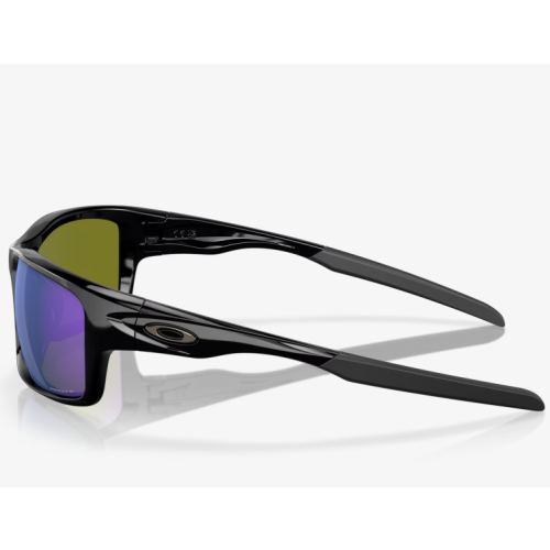 Oakley Canteen Sunglasses Polished Black Frame Violet Iridium Polarized Lenses