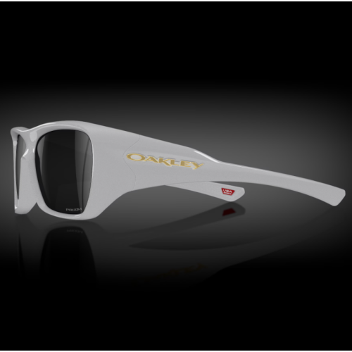 Oakley Chaminade Sunglasses Pearl White Frame Black Lenses