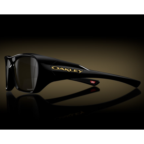 Oakley Chaminade Sunglasses Polished Black Frame Black Lenses