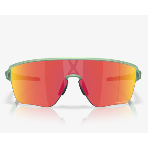 Oakley Corridor SQ Sunglasses Matte Transparent Jade Frame Prizm Ruby Lenses