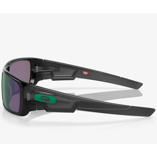 Oakley Crankshaft Sunglasses Black Ink Frame Jade Iridium Lenses