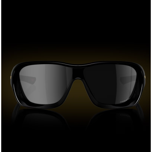 Oakley De La Salle Sunglasses Polished Black Frame Prizm Black Lenses