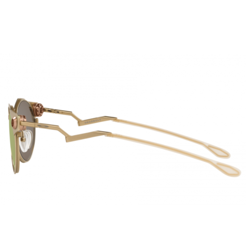 Oakley Deadbolt Sunglasses Satin Light Gold Frame Prizm Rose Gold Lenses