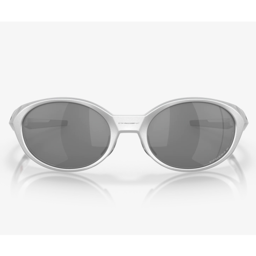 Oakley Eye Jacket™ Redux Sunglasses Silver Frame Prizm Black Polarized Lenses