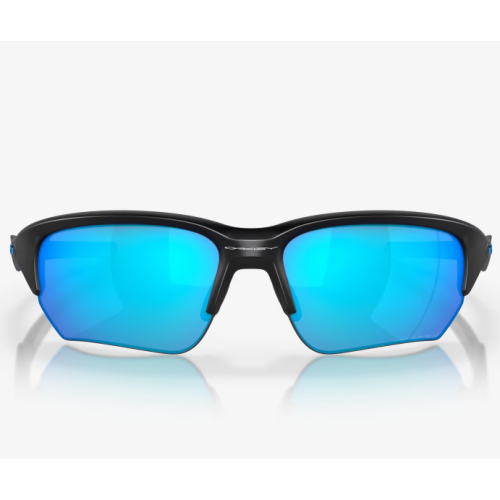 Oakley Flak® Beta Sunglasses Matte Black Frame Sapphire Iridium Polarized Lenses