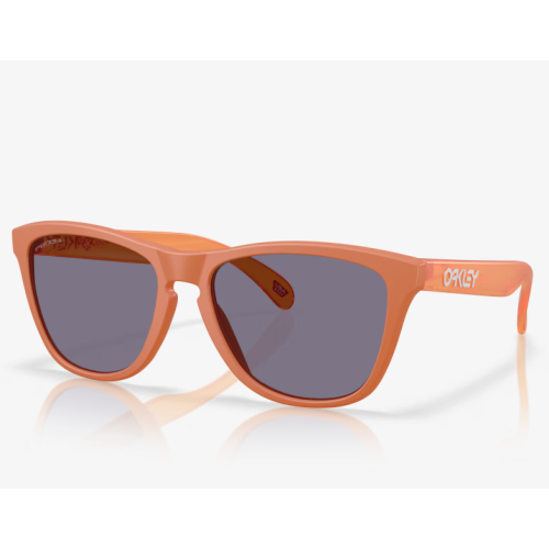 Oakley Frogskins Sunglasses Matte Ginger Frame Prizm Grey Lenses