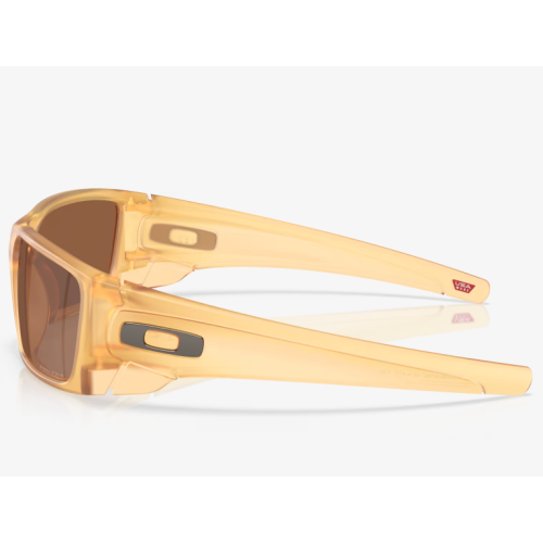 Oakley Fuel Cell Sunglasses Matte Transparent Light Curry Frame Prizm Tungsten Lenses
