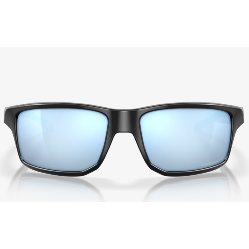Oakley Gibston Sunglasses Matte Black Frame Prizm Deep Water Polarized Lenses