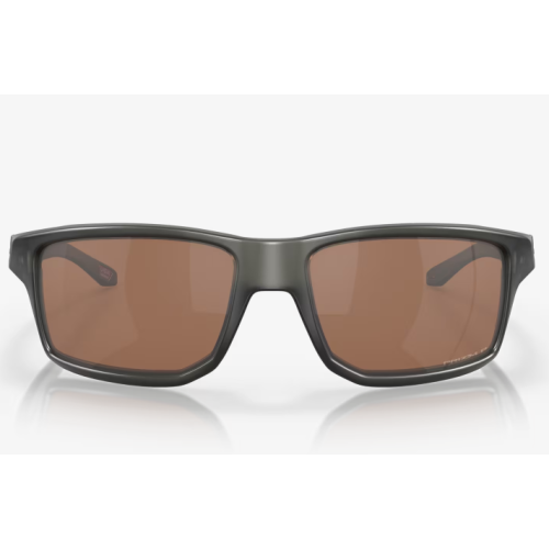 Oakley Gibston Sunglasses Matte Grey Smoke Frame Prizm Tungsten Polarized Lenses