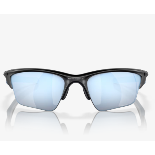 Oakley Half Jacket 2.0 XL Sunglasses Matte Black Frame Prizm Deep Water Polarized Lenses