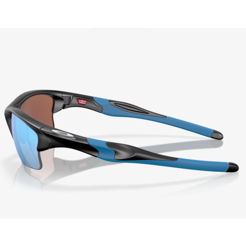 Oakley Half Jacket 2.0 XL Sunglasses Matte Black Frame Prizm Deep Water Polarized Lenses