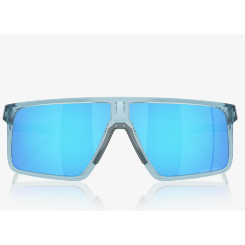 Oakley Helux Sunglasses Transparent Stonewash Frame Prizm Sapphire Lenses
