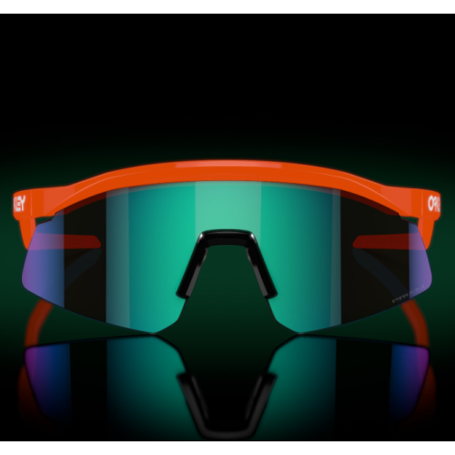 Oakley Hydra Sunglasses Neon Orange Frame Prizm Sapphire Lenses