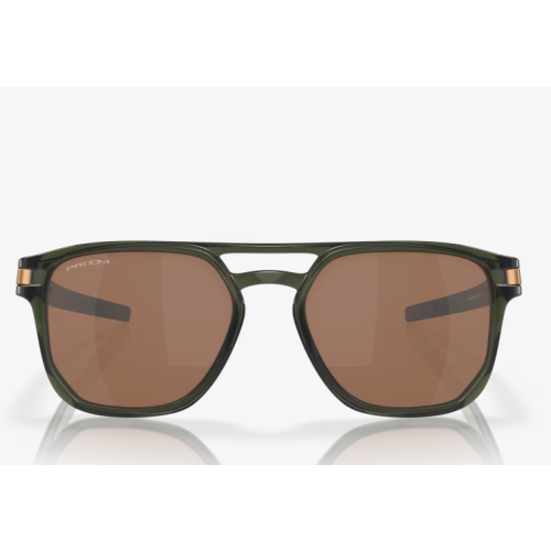 Oakley Latch Beta Sunglasses Olive Ink Frame Prizm Tungsten Lenses