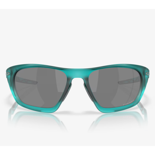 Oakley Lateralis Sunglasses Matte Transparent Arctic Surf Frame Prizm Black Lenses