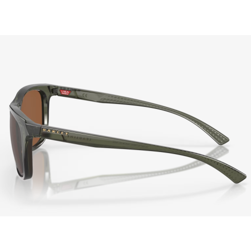 Oakley Leadline Sunglasses Olive Ink Frame Prizm Tungsten Polarized Lenses