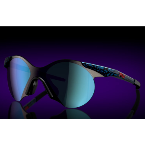Oakley MUZM Sub Zero Sunglasses Planet X Frame Prizm Sapphire Lenses