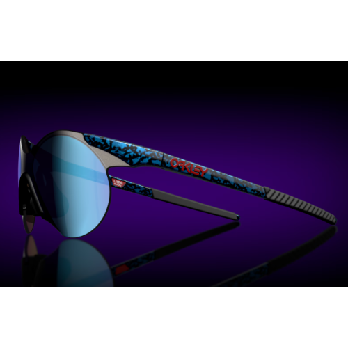 Oakley MUZM Sub Zero Sunglasses Planet X Frame Prizm Sapphire Lenses