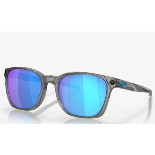 Oakley Ojector Sunglasses Grey Ink Frame Prizm Sapphire Polarized Lenses