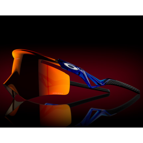 Oakley QNTM Kato Sunglasses Crystal Blue Frame Prizm Ruby Lenses