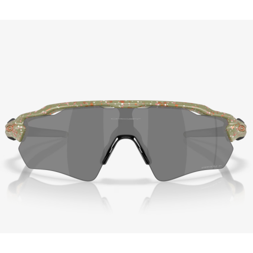 Oakley Radar® EV Path® Terrazzo Collection Sunglasses Matte Fern Terrazzo Frame Prizm Black Polarized Lenses