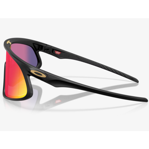 Oakley RSLV Sunglasses Matte Black Frame Prizm Road Lenses