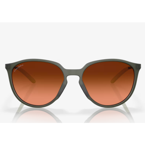 Oakley Sielo Sunglasses Matte Olive Ink Frame Prizm Brown Gradient Lenses