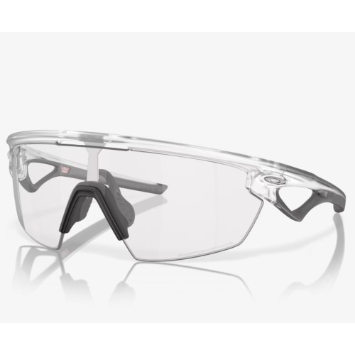 Oakley Sphaera Sunglasses Matte Clear Frame Photochromic Lenses