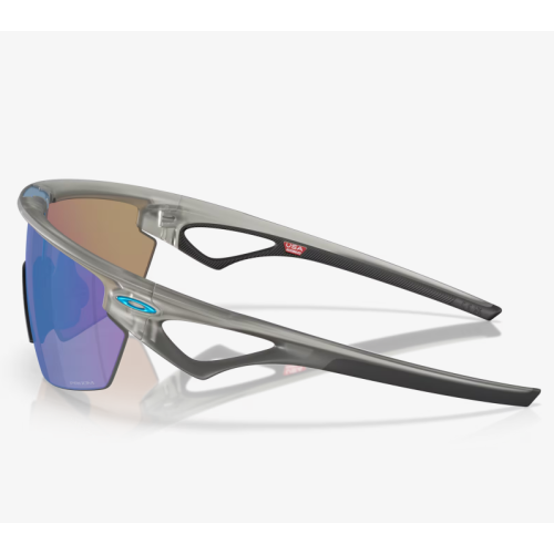 Oakley Sphaera™ Slash Sunglasses Matte Grey Ink Frame Prizm Sapphire Lenses