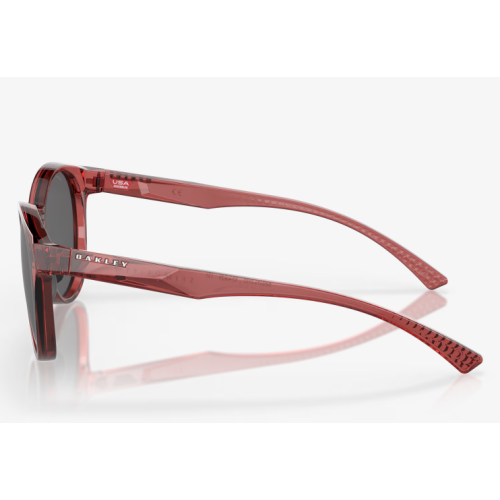 Oakley Spindrift Sunglasses Berry Frame Prizm Black Polarized Lenses