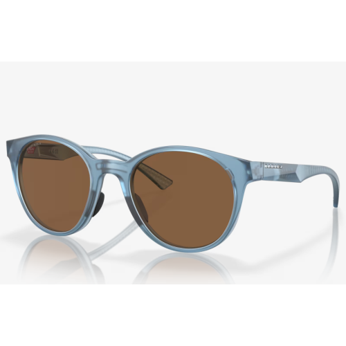 Oakley Spindrift Sunglasses Matte Stonewash Frame Prizm Bronze Lenses