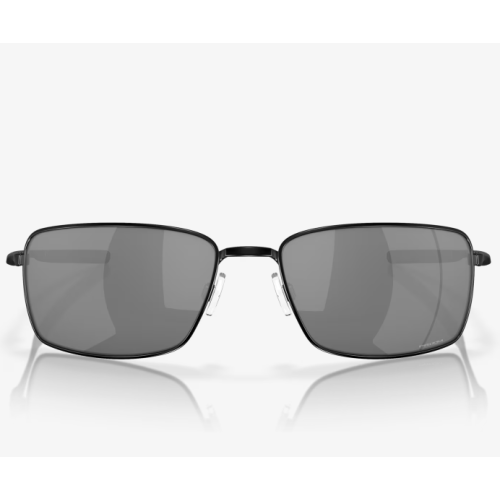 Oakley Square Wire Sunglasses Polished Black Frame Prizm Black Lenses
