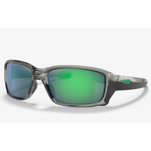 Oakley Straightlink Sunglasses Grey Ink Frame Prizm Jade Lenses