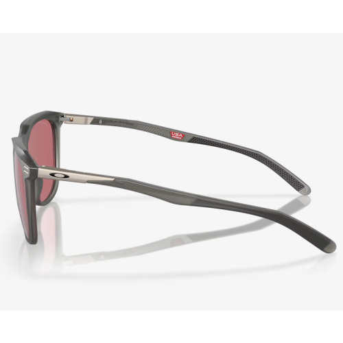 Oakley Thurso Sunglasses Matte Grey Smoke Frame Prizm Dark Golf Lenses
