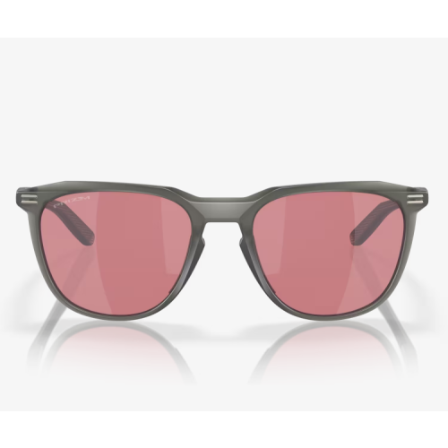 Oakley Thurso Sunglasses Matte Grey Smoke Frame Prizm Dark Golf Lenses