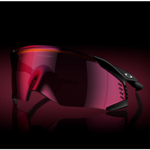 Oakley Velo Kato Sunglasses Matte Black Frame Prizm Road Lenses