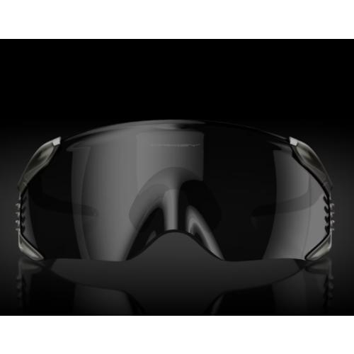 Oakley Velo Kato Sunglasses Matte Grey Ink Frame Prizm Black Lenses