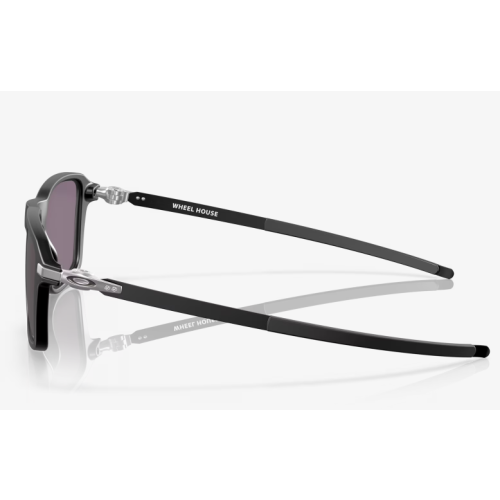 Oakley Wheel House Sunglasses Satin Black Frame Prizm Grey Lenses