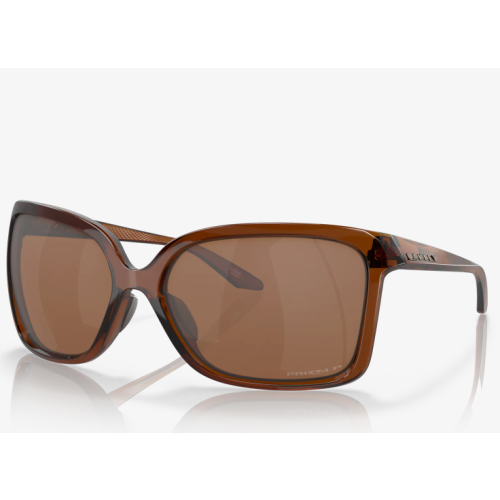 Oakley Wildrye Sunglasses Polished Rootbeer Frame Prizm Tungsten Polarized Lenses