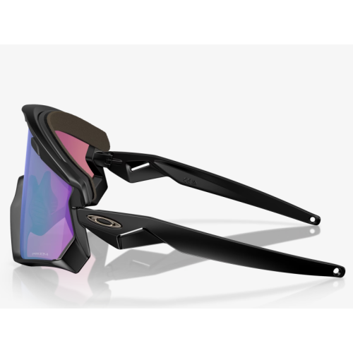 Oakley Wind Jacket 2.0 Sunglasses Matte Black Frame Prizm Road Jade Lenses