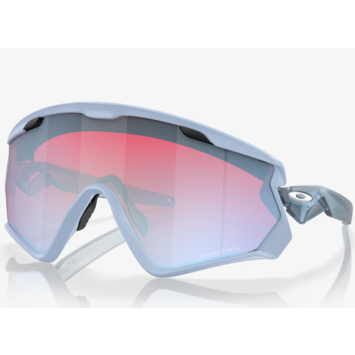 Oakley Wind Jacket 2.0 Sunglasses Matte Translucent Stonewash Frame Prizm Snow Sapphire Lenses