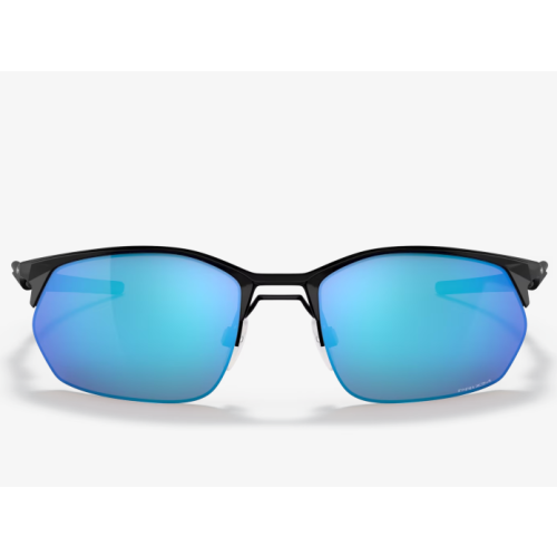 Oakley Wire Tap 2.0 Sunglasses Satin Black Frame Prizm Sapphire Lenses