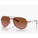 Oakley Caveat Sunglasses Rose Gold Frame Vr50 Brown Gradient Lenses
