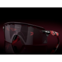 Oakley Encoder Strike Sunglasses Pink Stripes Frame Prizm Road Black Lenses