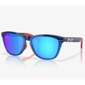 Oakley Frogskins™ Range Team USA Sunglasses Navy Frame Prizm Sapphire Lenses