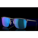 Oakley Holbrook TI Sunglasses Matte Gunmetal Frame Prizm Sapphire Polarized Lenses