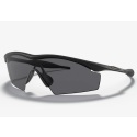 Oakley M Frame Sunglasses Black Frame Grey Lenses