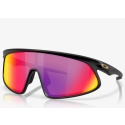 Oakley RSLV Sunglasses Matte Black Frame Prizm Road Lenses